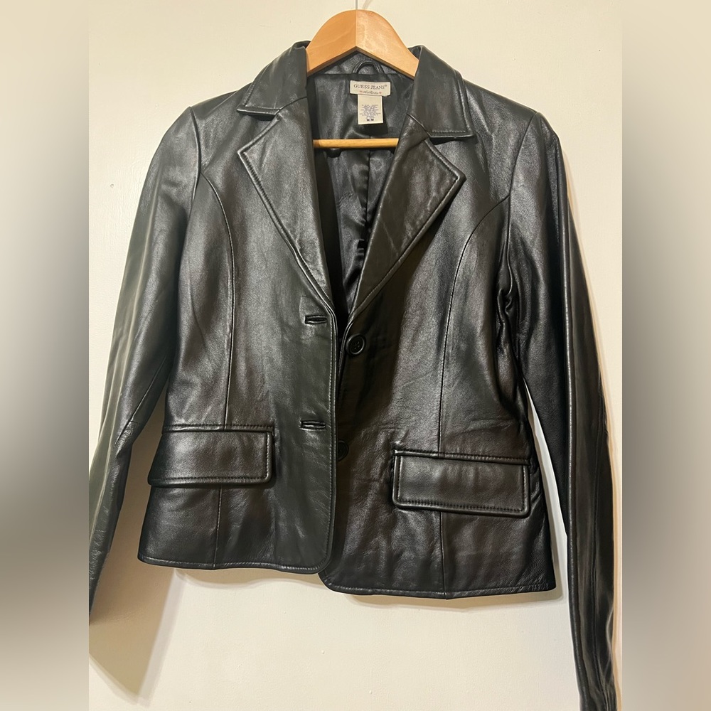 Guess Faux Leather Jacket